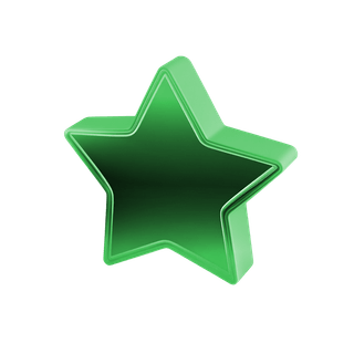 Sistema de estrellas que muestra las valoraciones de los usuarios de una plataforma de criptomonedas confiable